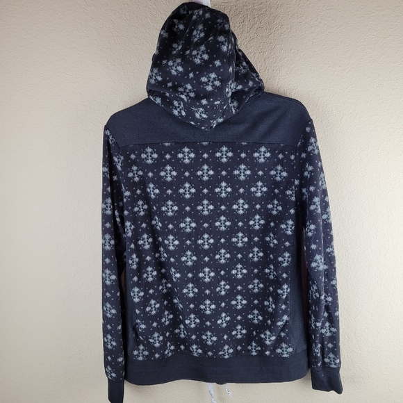 Olsenboye Pullover‎ Womens L Hoodie Charcoal Fleece Drawstring Bottom - Picture 7 of 12